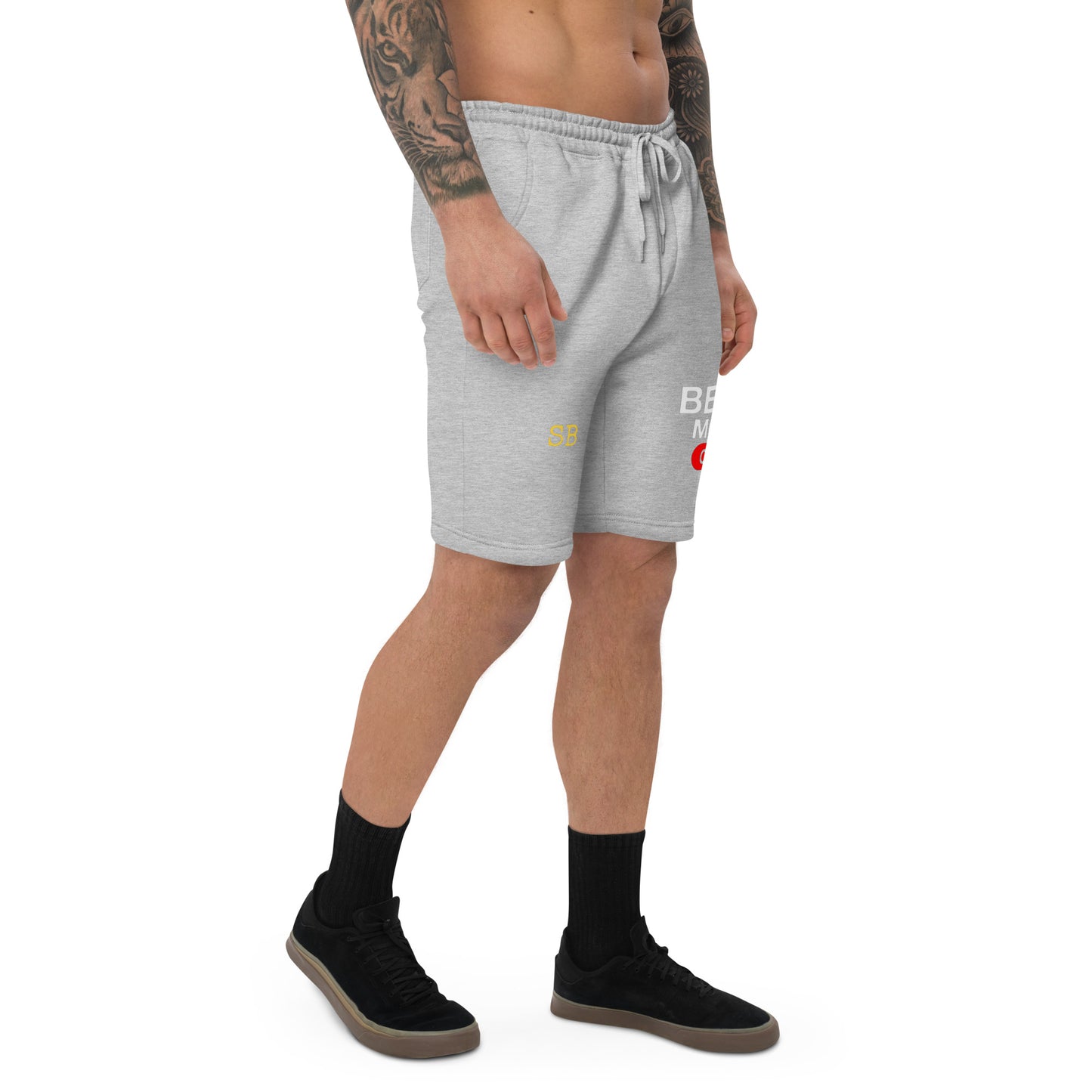 Beast Mode On Men's fleece shorts