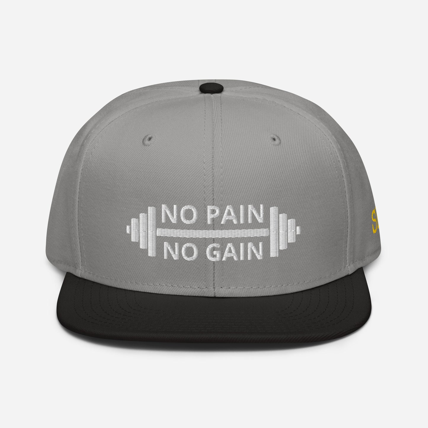 NO PAIN NO GAIN Snapback Hat