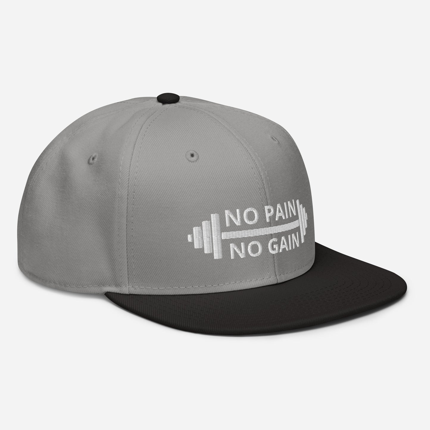 NO PAIN NO GAIN Snapback Hat