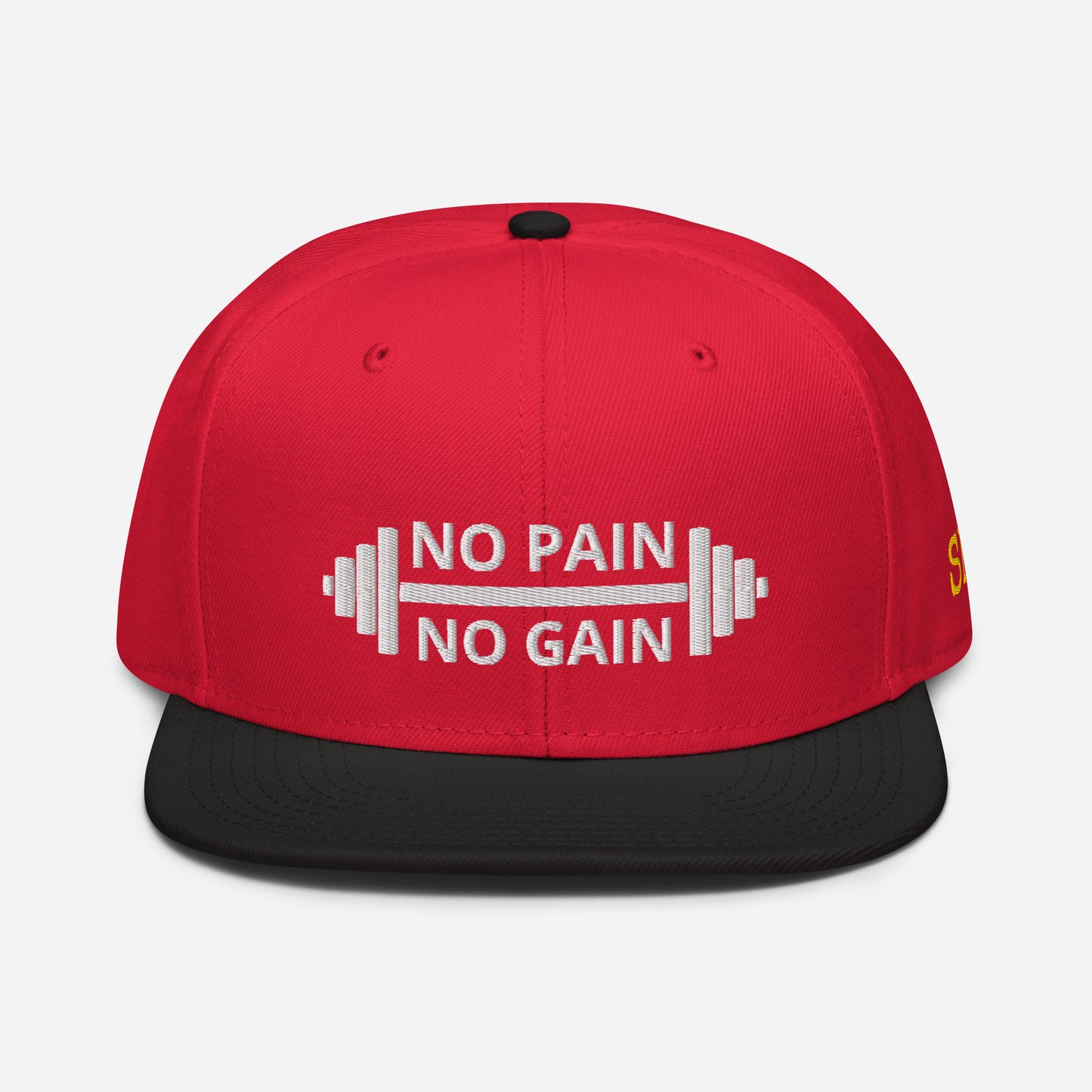 NO PAIN NO GAIN Snapback Hat