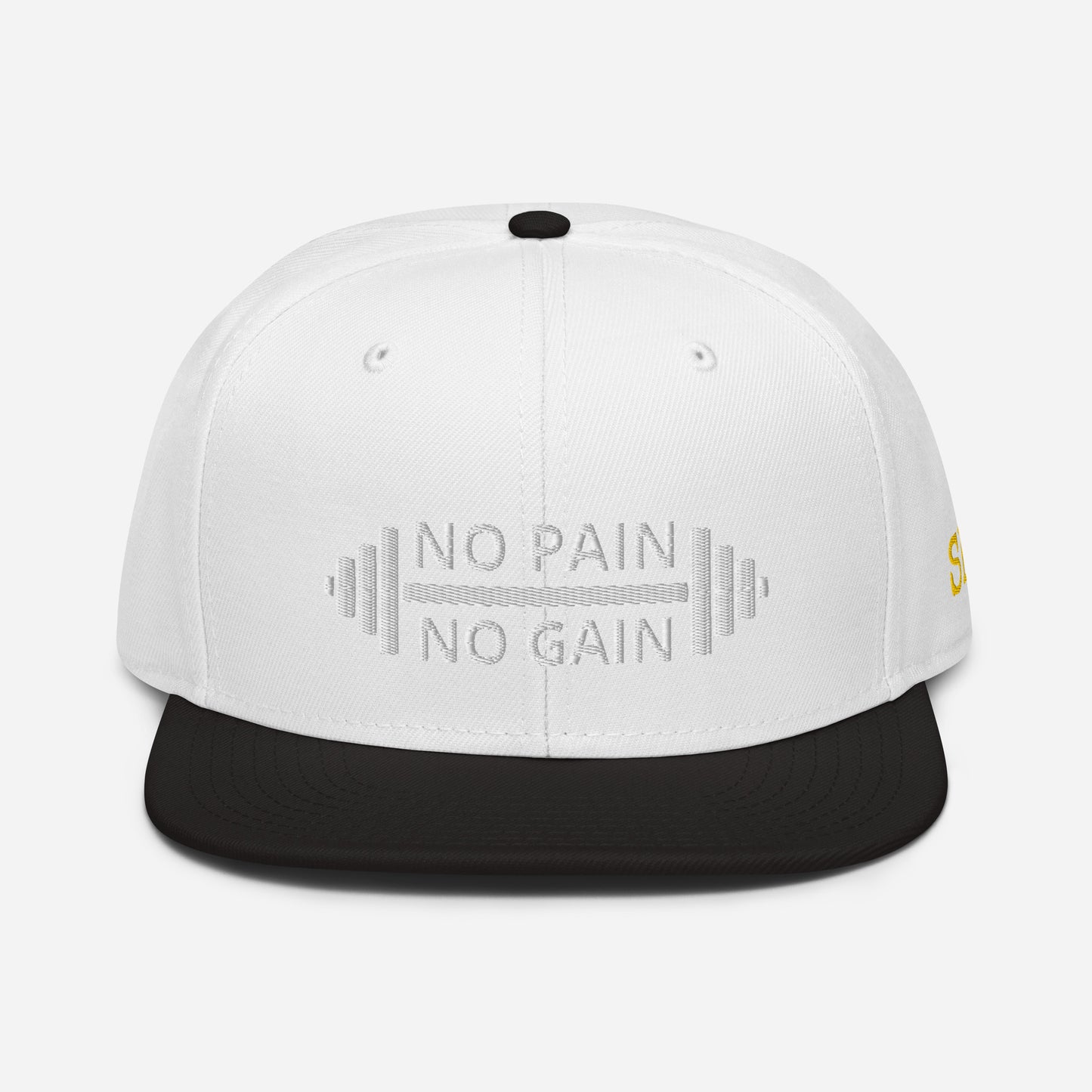 NO PAIN NO GAIN Snapback Hat