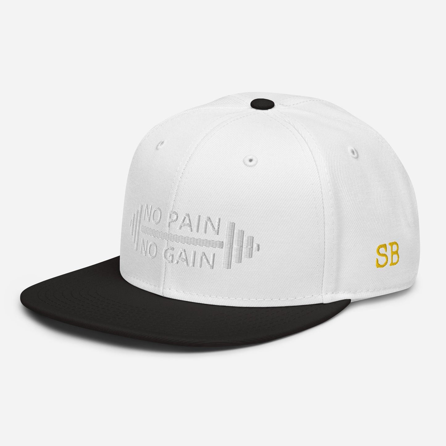 NO PAIN NO GAIN Snapback Hat