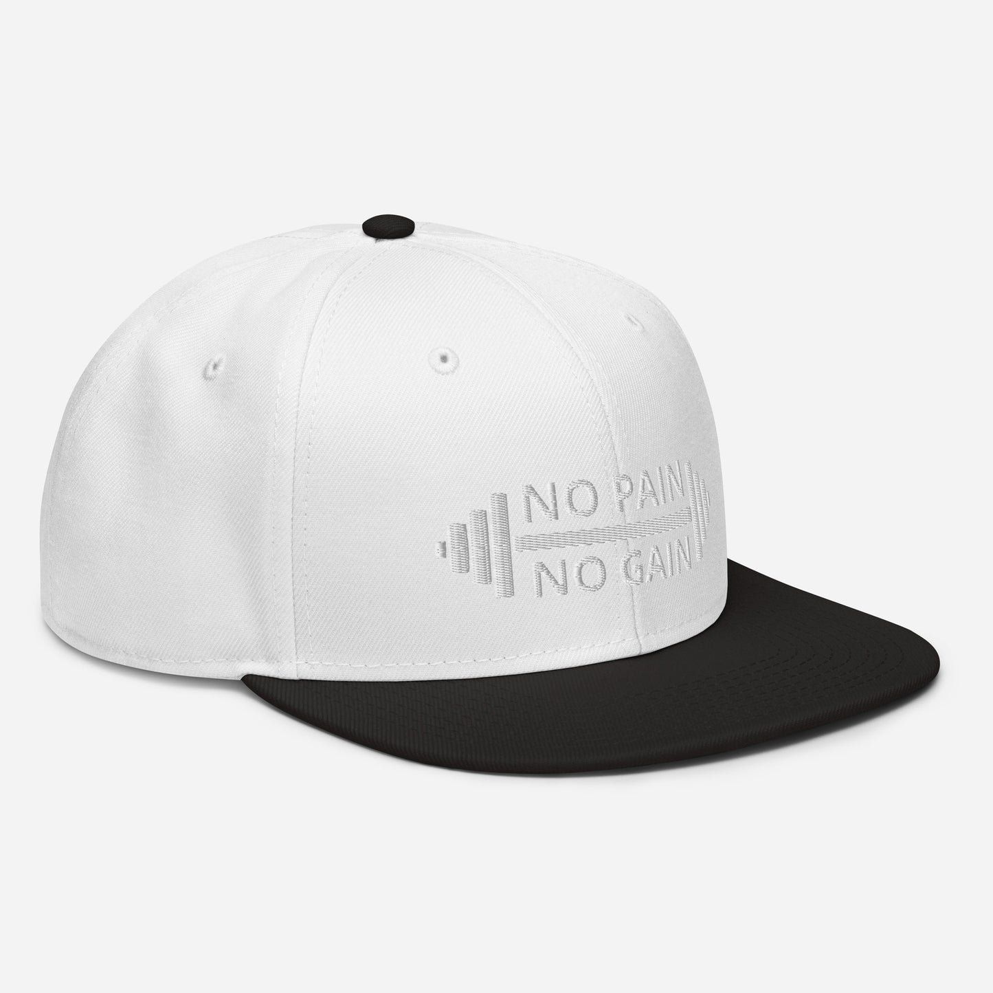 NO PAIN NO GAIN Snapback Hat