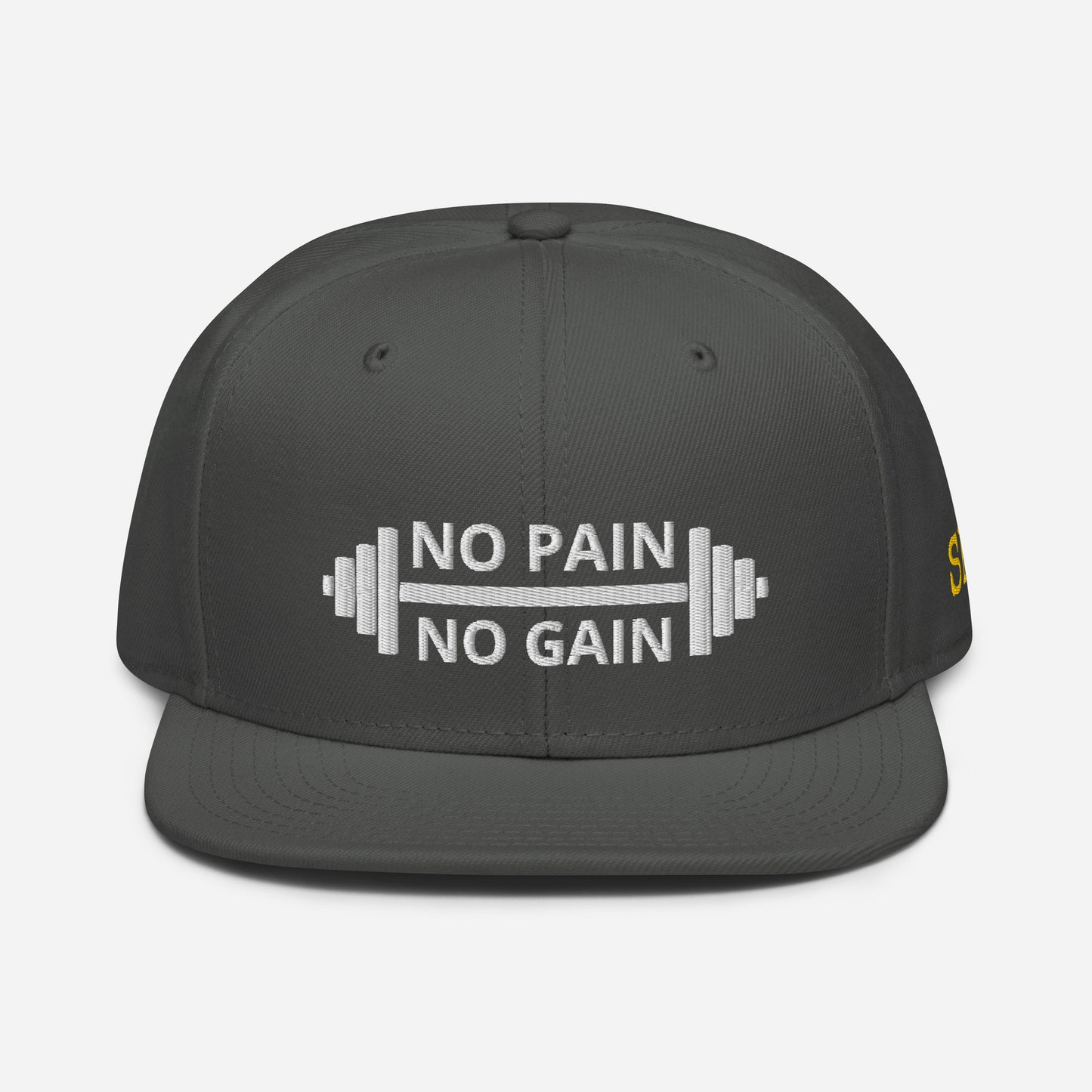 NO PAIN NO GAIN Snapback Hat