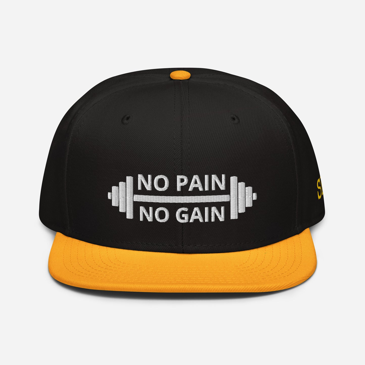 NO PAIN NO GAIN Snapback Hat