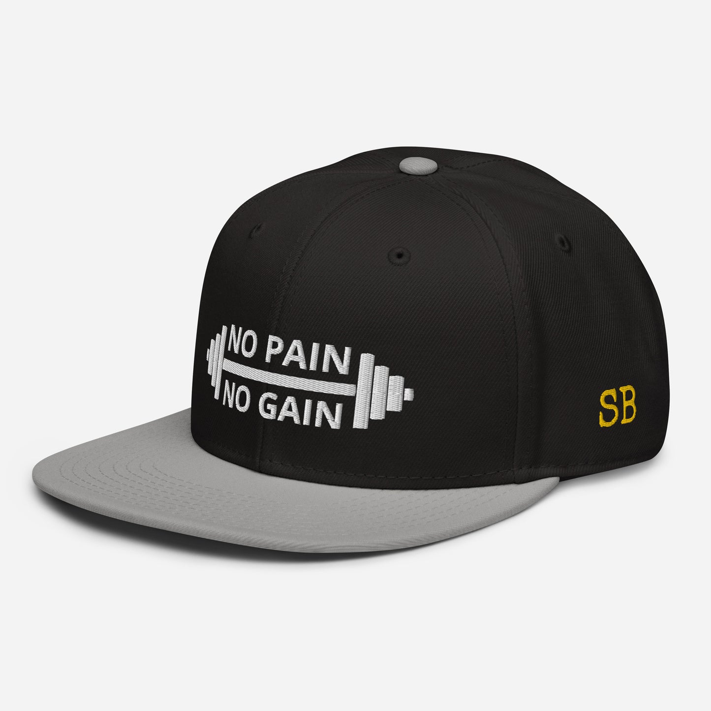 NO PAIN NO GAIN Snapback Hat