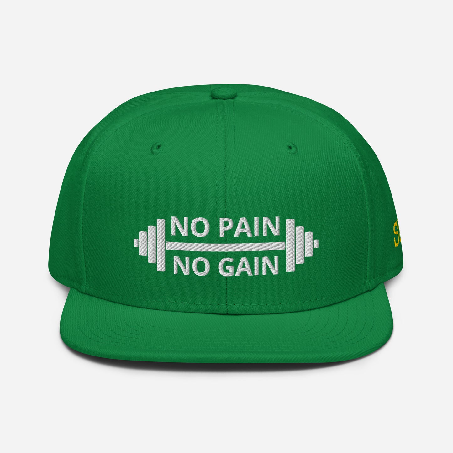 NO PAIN NO GAIN Snapback Hat