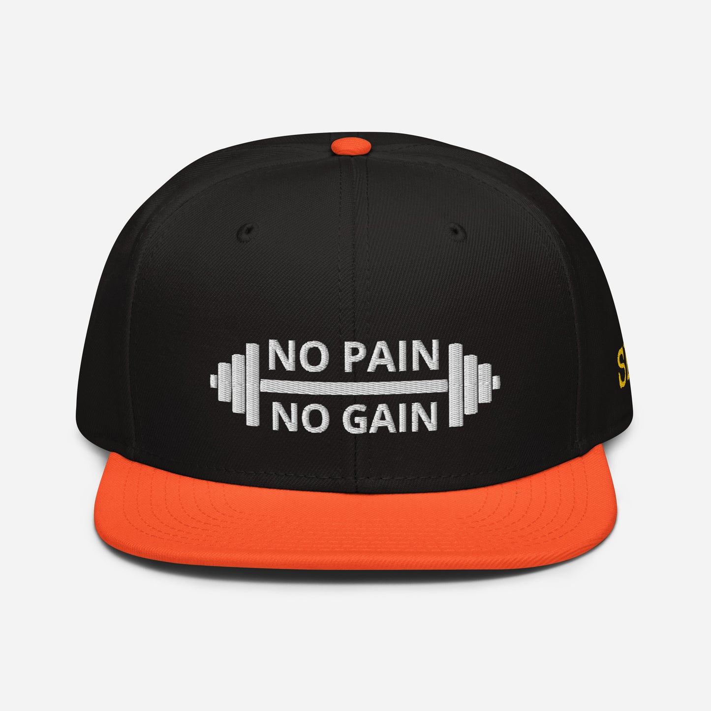 NO PAIN NO GAIN Snapback Hat