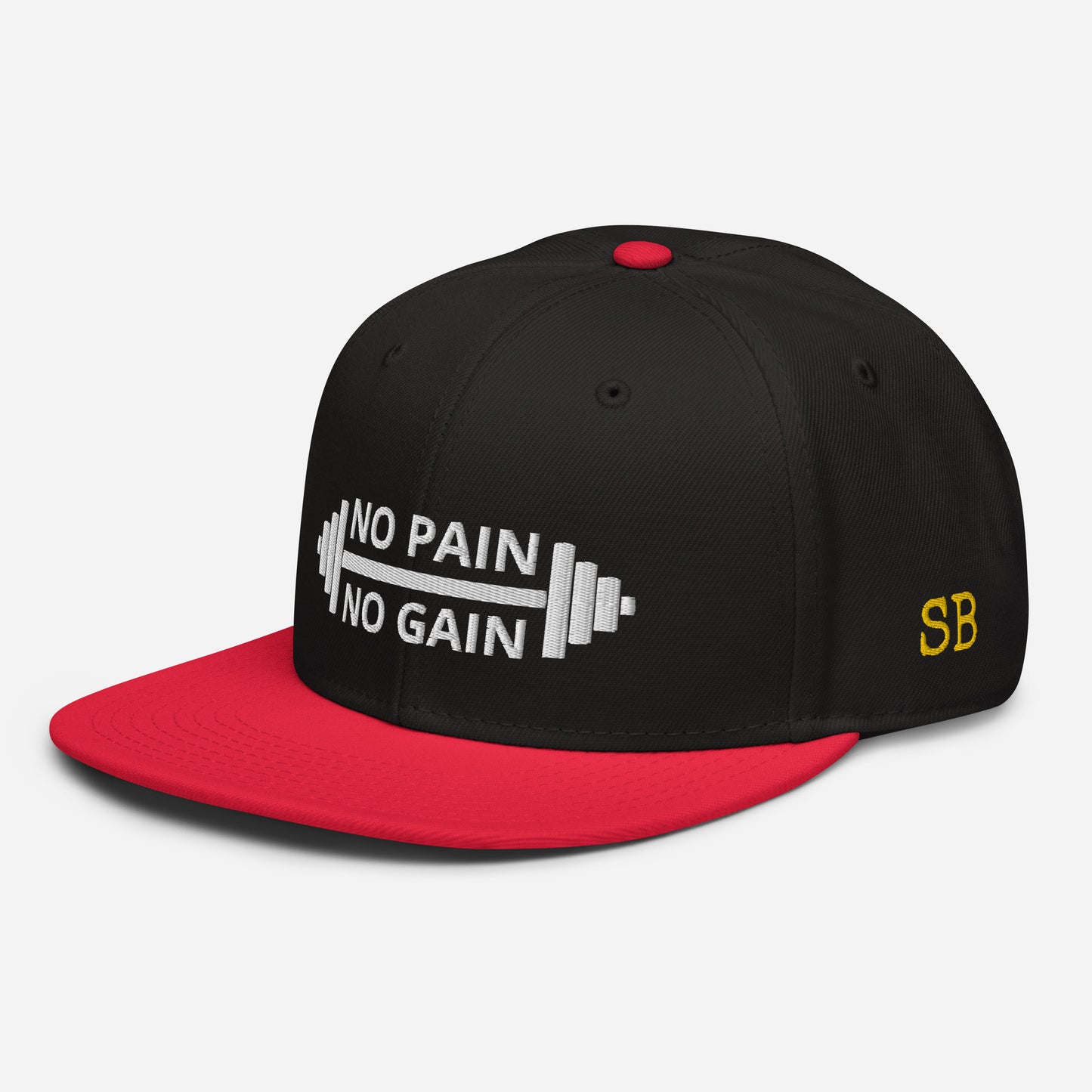 NO PAIN NO GAIN Snapback Hat