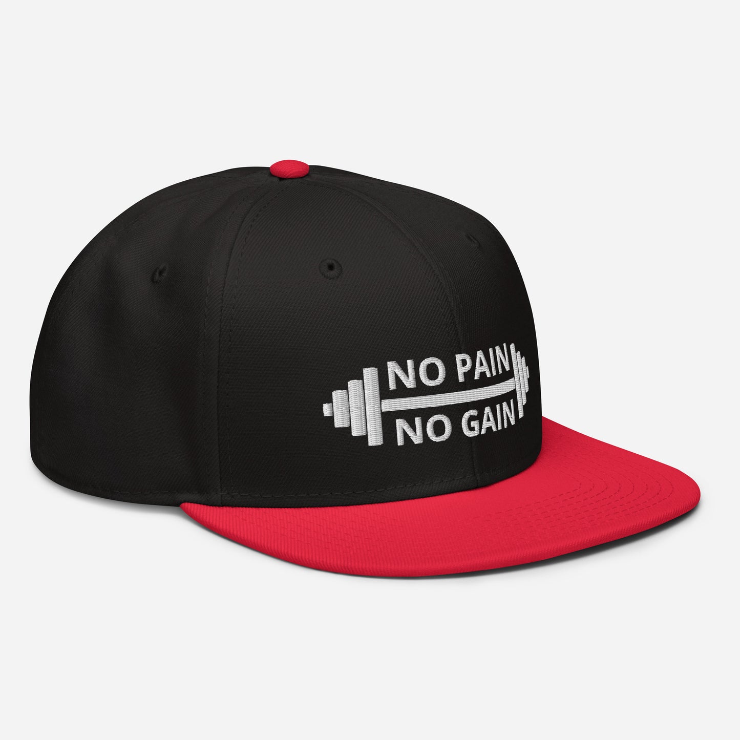 NO PAIN NO GAIN Snapback Hat